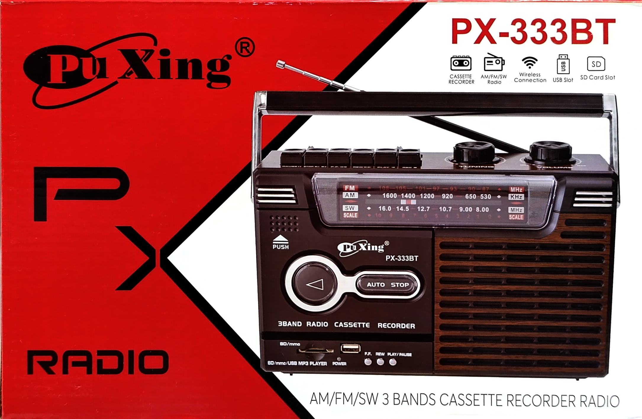 خرید رادیو  PX-333BT